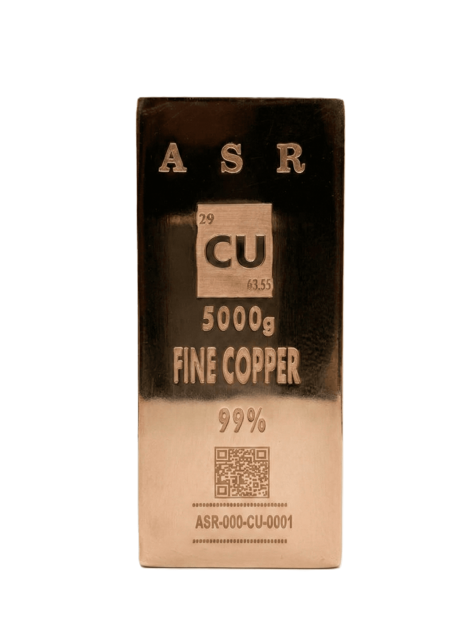 5 KG Special Edition 99.0 fine Copper Bar